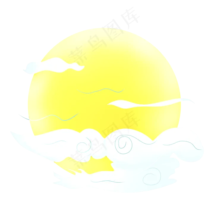 中秋月亮(2000X2000(DPI:299))psd模版下载