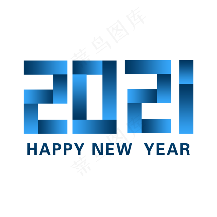 2021蓝色折纸立体艺术字(2345X2345(DPI:150))psd模版下载