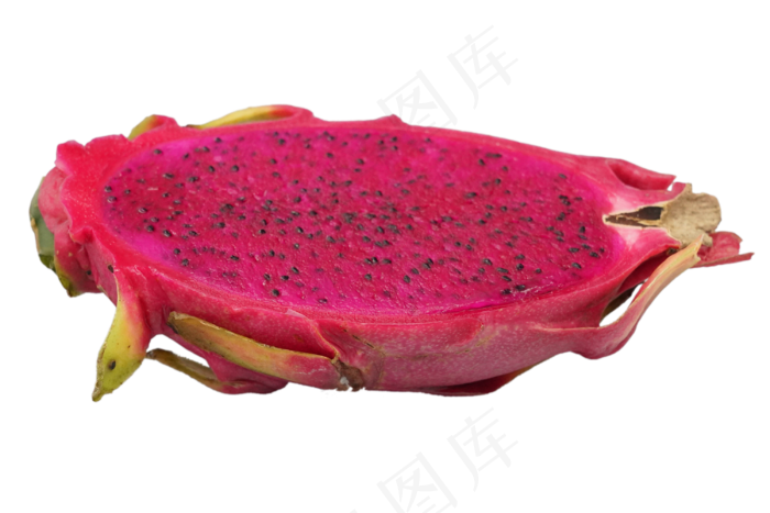 半块水果火龙果