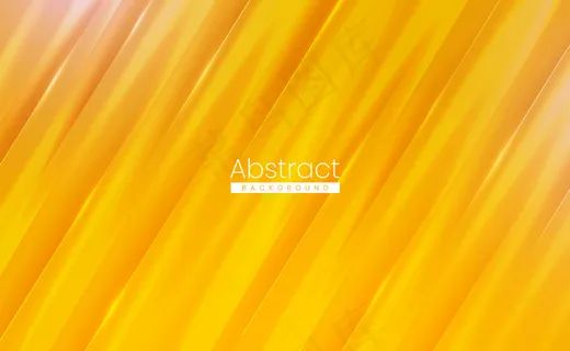 闪亮的黄色现代抽象背景和柔软的纹理闪亮的表面
