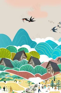 芒种合成质感层次5