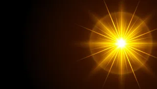 具有发光光线效果的黑色背景