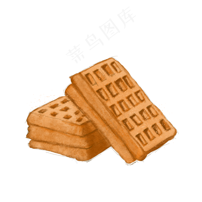 重阳节糕点重阳糕点心华夫饼甜品(2000X2000(DPI:300))psd模版下载