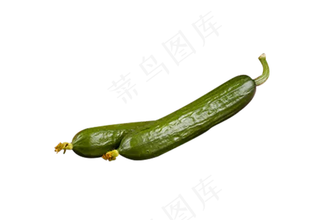 两根黄瓜蔬菜矢量图 两根黄瓜蔬菜矢量图