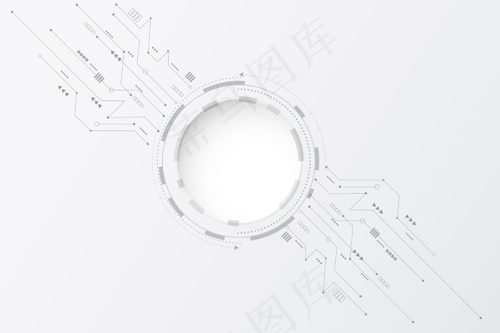 白色技术背景eps,ai矢量模版下载