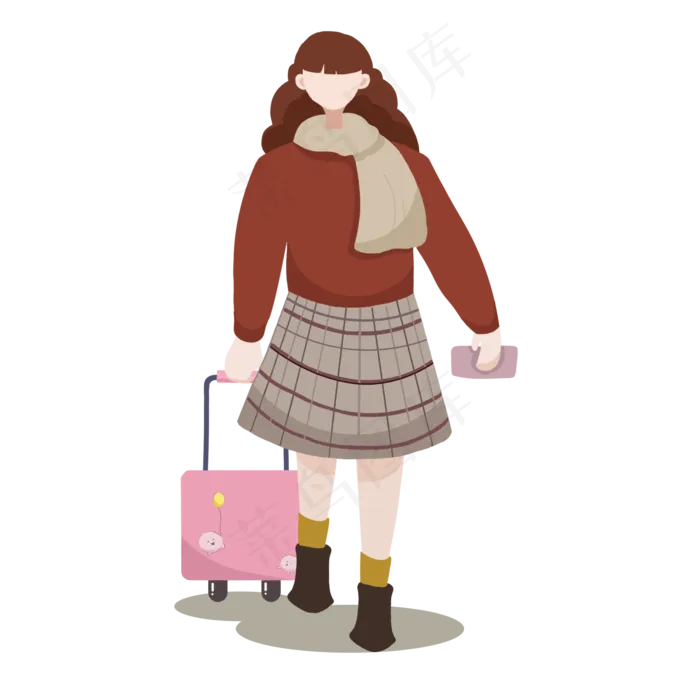 过年回家(2000X2000(DPI:300))psd模版下载