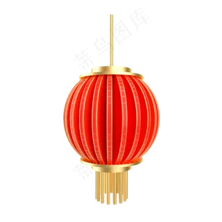 元旦节灯笼挂饰