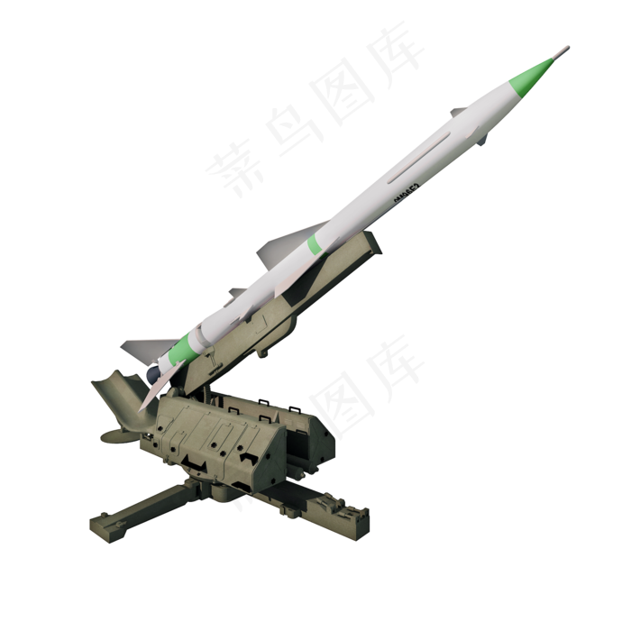 仿真导弹武器png图(2000X2000(DPI:300))psd模版下载