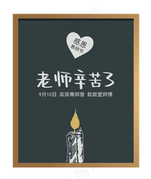 教师节老师辛苦了