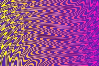 渐变粉色和黄色扭曲的背景