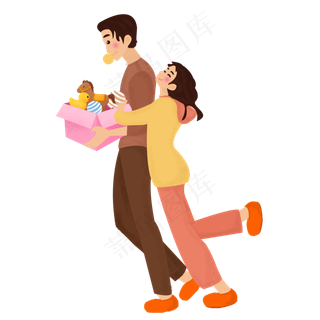 七夕情人节矢量元素