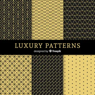 几何奢华图案包