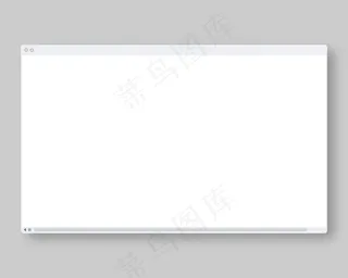 视频预览模板。模板。逼真的插图。