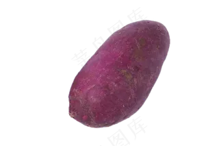 一个软糯的大紫薯