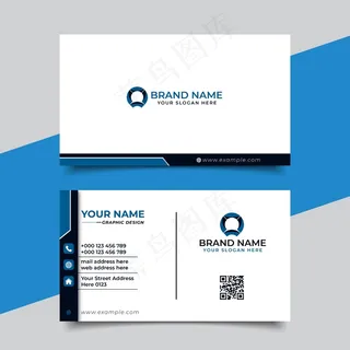 创意名片溢价矢量