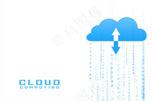 具有数据流入和流出二进制代码的云计算