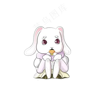 中秋节月兔可爱玉兔商用形象