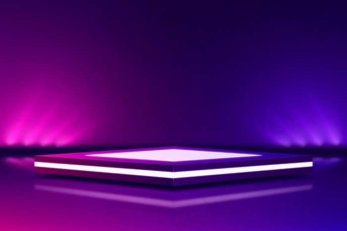 抽象霓虹灯背景样式