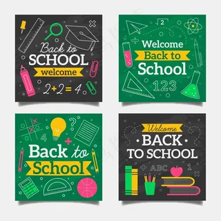 黑板返校模板集