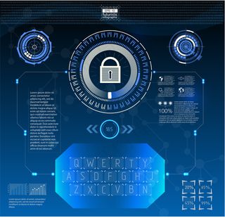 网络安全插图中的Hud样式。