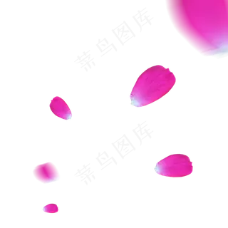 模糊粉色花瓣中秋