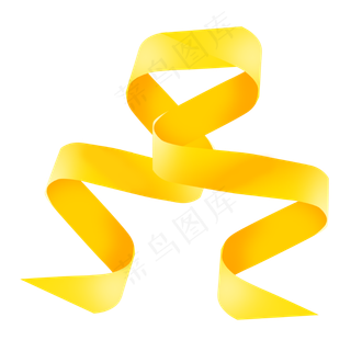 七夕情人节爱情彩带装饰免抠png