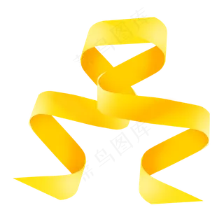 七夕情人节爱情彩带装饰免抠png