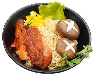 鸡肉蘑菇面条 鸡肉蘑菇面条