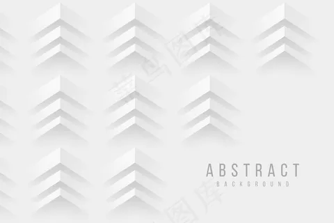 箭头三维图纸样式设计背景