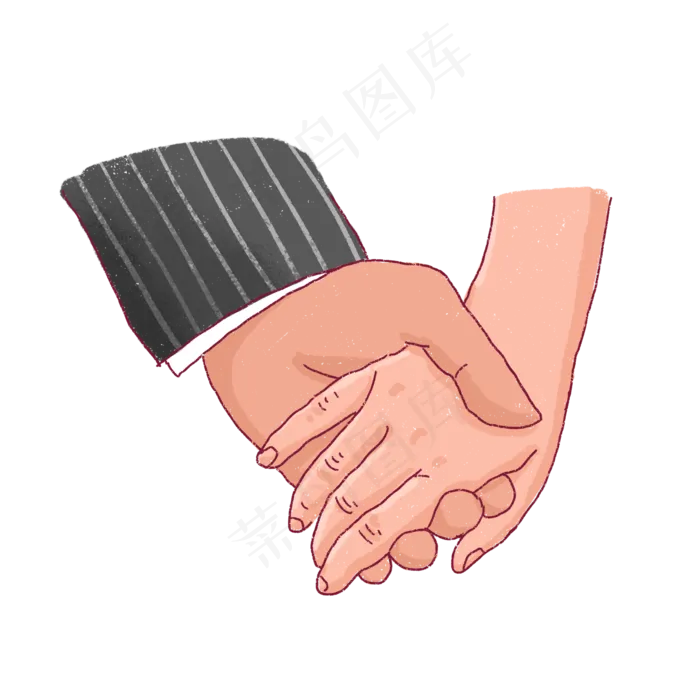 情侣手拉手PNG免抠素材(2048X2048(DPI:300))psd模版下载