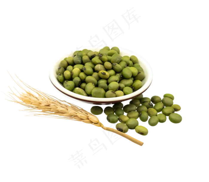 美味绿豆实物(2289*2000px 300 dpi )