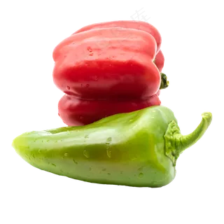 红绿色蔬菜辣椒