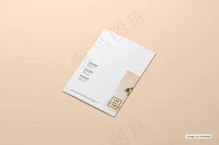 双折小册子模型样机