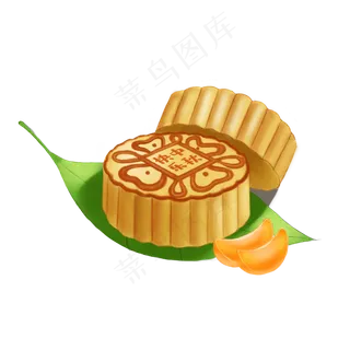 中秋节两块月饼