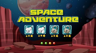 太空冒险游戏背景