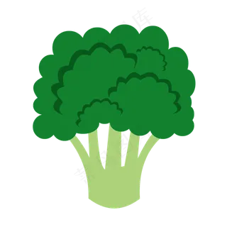 绿色西蓝花素材