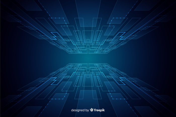 背景的未来地平线设计