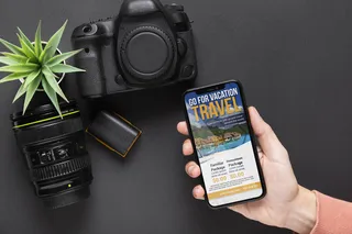 移动式摄像机旁