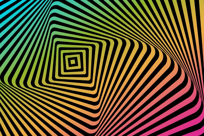 迷幻性视错觉背景eps,ai矢量模版下载
