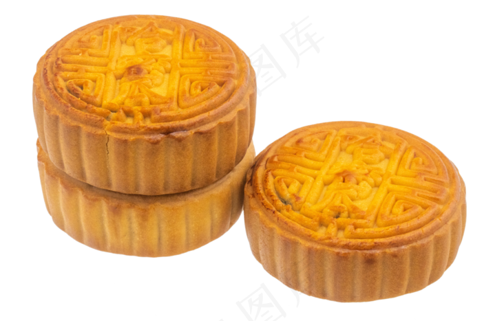 哈密瓜月饼实物(2500X2500(DPI:300))