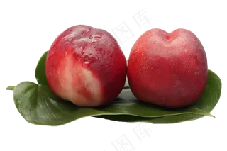 红色桃子