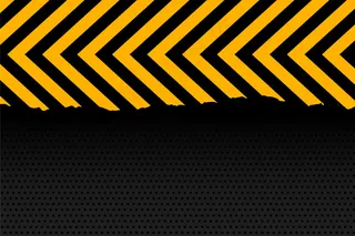 黄色和黑色箭头条纹背景