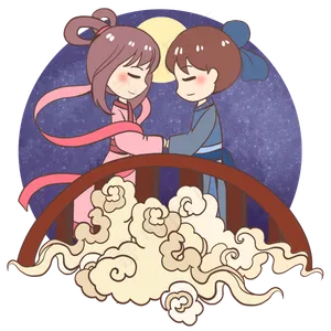 牛郎织女相会