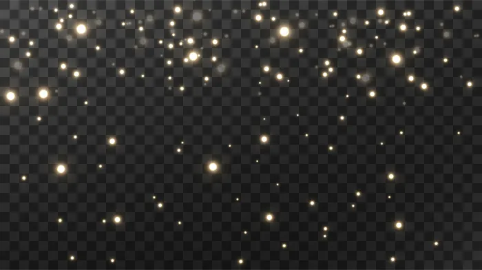 闪闪发光的魔法尘埃纹理黑色背景。eps,ai矢量模版下载
