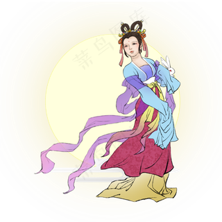 古风人物嫦娥仙子