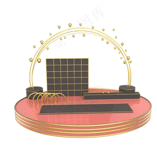 电商展台小舞台