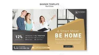 地产横幅banner主题