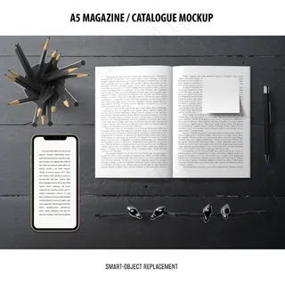 杂志目录模型样机