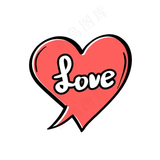 漫画卡通对话框