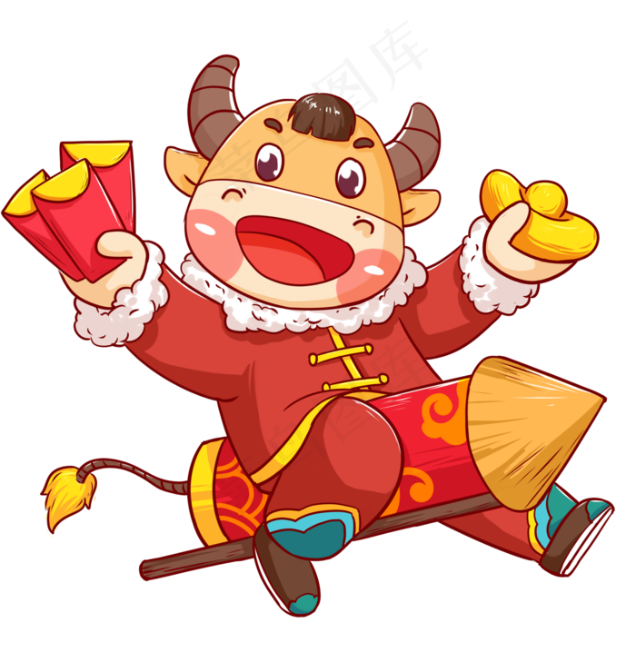 2021牛年贺岁牛气冲天